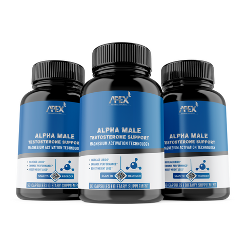 Alpha Male Testosterone Support 3 Month Supply